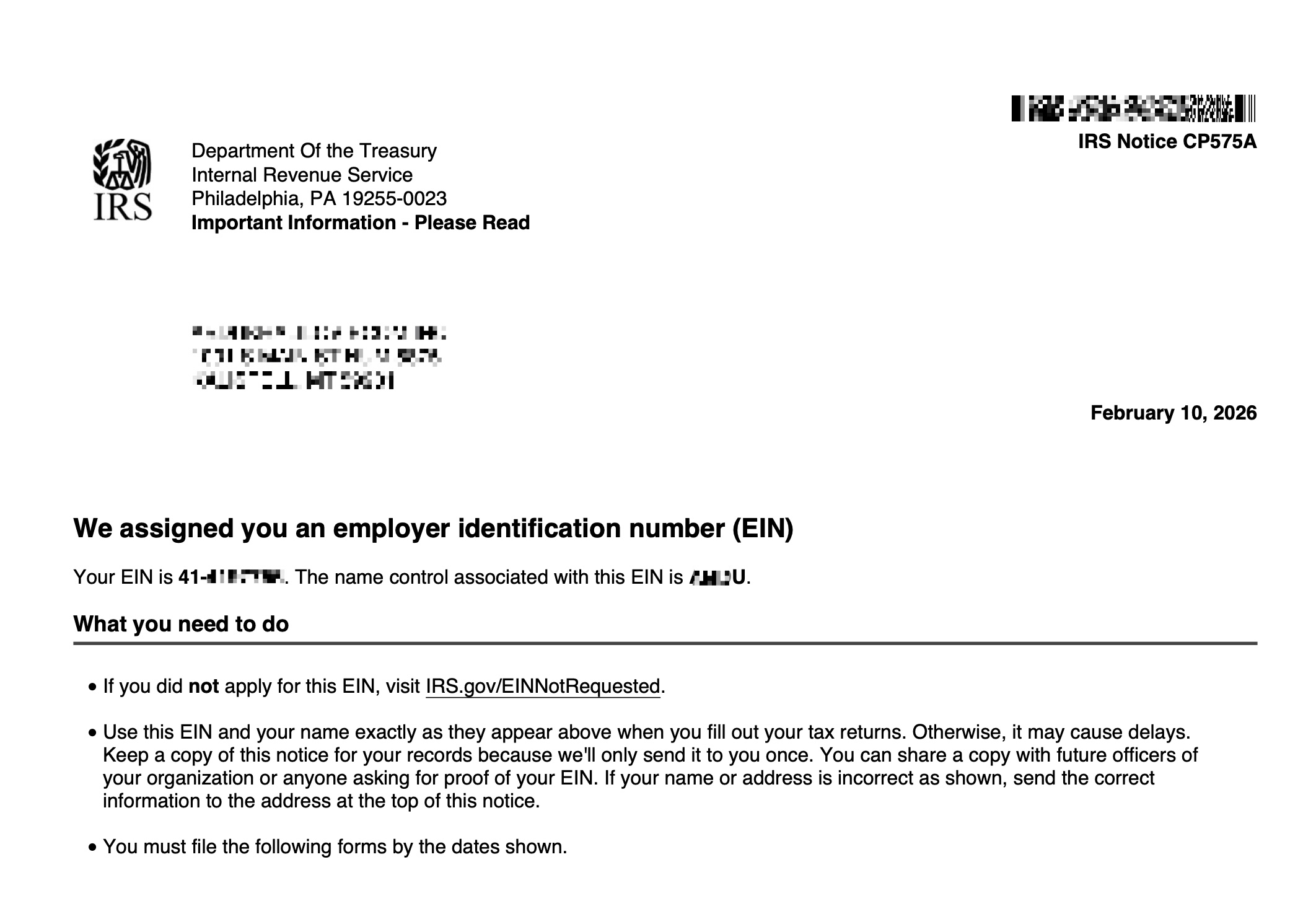 美国公司联邦税号