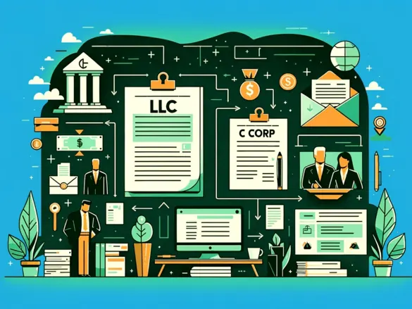 C Corporation控股LLC：法律结构、税务分类与成本