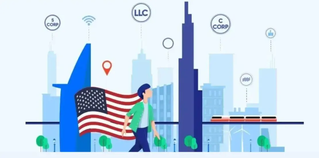 美国企业结构与税务分类：LLC、Corporation及转换